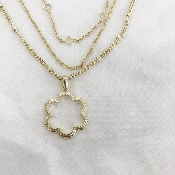 Kendra Scott Susie Convertible Gold Necklace - Picture 4 of 4